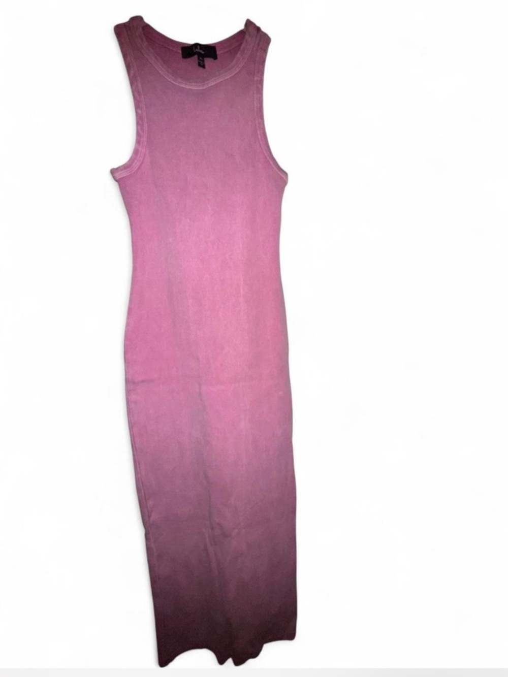 Lulus Ribbed Bodycon Midi Dress dress - Picture 3 of 4